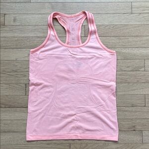 Swiftly tech racerback size 8 coral orange Lululemon